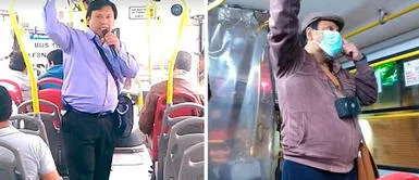 Gabriel Rivadeneyra Escalante es conocido por los pasajeros de la T por subir y contar las historia de los nombres de las calles. “Los necesito, más que nunca”: ‘profe’ que narra la historia del Perú en los buses pide ayuda por su salud