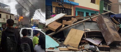 VES: madre salva a su hijo de incendio pero sufre quemaduras de segundo y tercer grado Familia pide ayuda para madre que salvó a su hijo de incendio en Villa El Salvador