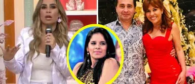 La conductora se pronunció tras la declaración que hizo la cantante. Ethel Pozo a Giuliana EN VIVO tras hablar de Magaly y Alfredo: "Hay un matrimonio y se debe respetar"
