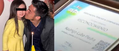 Rodrigo Cuba recibe reconocimiento Rodrigo Cuba recibe reconocimiento por parte de la "Asociación Tenencia Compartida Perú"