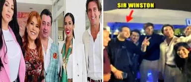 Magaly explica que estuvo con Sheyla porque ‘Sir Winston’ tiene negocios con su esposo Alfredo Zambrano Magaly explica que estuvo con Sheyla porque ‘Sir Winston’ tiene negocios con su esposo Alfredo Zambrano