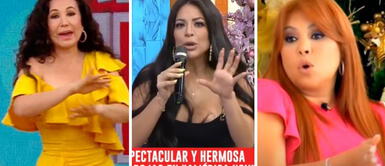 La conductora de 'América hoy' sorprendió con su inesperado comentario en vivo. Janet a Sheyla Rojas EN VIVO tras amistad con Magaly: “Ten cuidado. Hay que cuidarnos de la conveniencia”