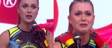Ducelia Echevarría llora al ser cambiada de equipo Ducelia Echevarría llora tras pasar a los combatientes: "Ellos no se toman nada en serio"