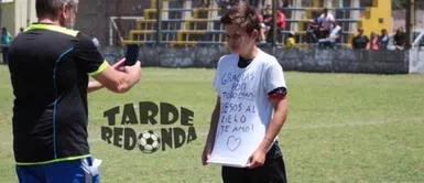 Niño conmueve dedicando triunfo a su madre muerta. Argentina: Conoce el emotivo mensaje de un niño de 11 años que le dedicó a su madre recién fallecida