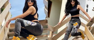 Michelle Soifer feliz por su exito Micheille Soifer supera el millón de vistas en YouTube con su videoclip "Tempo"