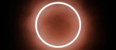 Eclipse solar total del 2 de julio de 2019. Foto: AFP Eclipse solar total del 2 de julio de 2019. Foto: AFP