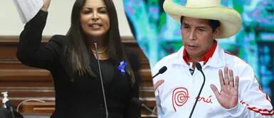 Patricia Chirinos se pasó de faltosa. Patricia Chirinos lanza insulto a presidente Pedro Castillo en marcha pro vacancia
