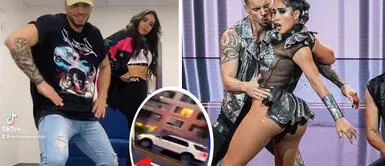 Captan auto de Melissa fuera del departamento de Anthony Aranda: Captan auto de Melissa fuera del departamento de 'bailarín' Anthony: “Lo está haciendo bien caleta”