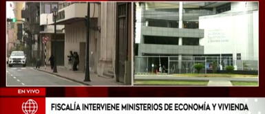 Ministerios de Economía y Vivienda son allanados por presunta red criminal conformada por funcionarios públicos Ministerios de Economía y Vivienda son allanados por presunta red criminal conformada por funcionarios públicos
