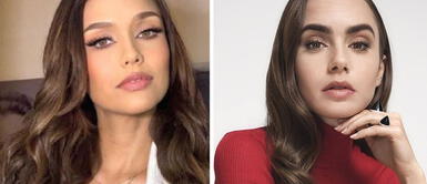 Janick Maceta y Lily Collins Desde Janick Maceta hasta Lily Collins llevan el flequillo más trendy de la temporada