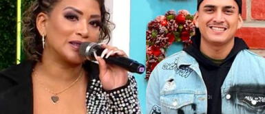 La cantante se pronunció sobre las imágenes que eliminó su pareja en Instagram. Paula Arias aclara EN VIVO que no terminó con Eduardo: "No hay problemas. Todo va muy bien. Aún no conoce a mis hijos"