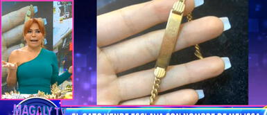 Rodrigo Cuba intentó vender joya que Melissa Paredes le regaló Rodrigo Cuba intentó vender pulsera de oro que Melissa Paredes le regaló | VIDEO