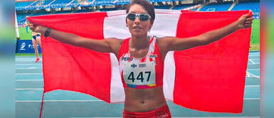 Mary Luz Andía es una atleta peruana especializada en marcha atlética. Juegos Panamericanos Junior 2021: Mary Luz Andía ganó medalla de plata en 20 km