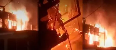 Incendio de grandes proporciones en Máncora acabó con la vida de tres niños Incendio de grandes proporciones en Máncora acabó con la vida de tres niños