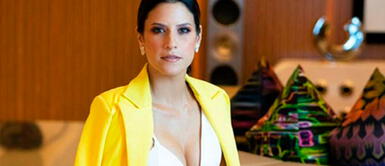 Hija de María Pía Copello y look escocés Hija de María Pía Copello realiza deleite fashionista con clásica y elegante falda escocesa