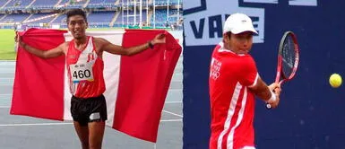 Julio Palomino y Gonzalo Bueno dejan en alto al Perú en el I Panamericano Junior Cali 2021. Juegos Panamericanos Junior 2021: Julio Palomino y Gonzalo Bueno se bañaron de oro en atletismo y tenis
