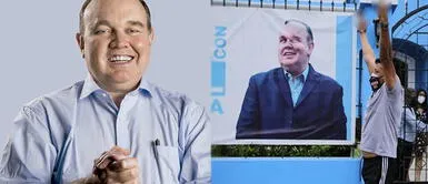 Se descontroló la situación. Simpatizante de Rafael López Aliaga agrede a familia en desacuerdo con el empresario