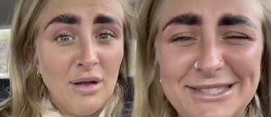 Joven acudió al salón para arreglar sus cejas y lloró con el resultado. La compararon con Mr. Bean Tiktoker queda con las cejas de Mr. Bean tras supuesto canje en salón de belleza