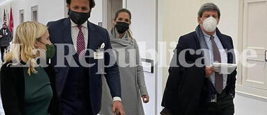 Políticos peruanos en Congreso de Estados Unidos: Julio César Alonso Lindley, Andrea Lanata y Rafael Rey. Desde el exterior: Grupos de derecha buscarían desestabilizar al Gobierno peruano