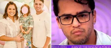 Juan Víctor se presentó en el programa de Andrea. “Me trataba como una zapatilla, como su peón”: Juan Víctor hace denuncia pública contra Andrea en TV