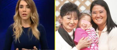 La periodista lamentó la partida de la exprimera dama. Juliana Oxenford envía emotivo mensaje tras muerte de Susana Higuchi: "Descansa en paz"