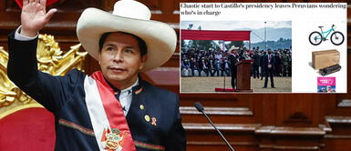 Artículo del Financial Times sobre Pedro Castillo, presidente del Perú. Financial Times sobre Pedro Castillo: muchos lo ven con los días contados en la presidencia