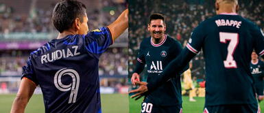 Raúl Ruidíaz disfruta sus vacaciones viendo los partidos del París Saint-Germain. Raúl Ruidíaz disfrutó la goleada del PSG en Champions League | VIDEO