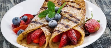 Los crepe de avena son un complemento fundamental en el desayuno. ¿Cómo preparar crepes de avena de manera saludable y sin harina?