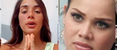 Korina Rivadeneira afectada por audios de Andrea San Martín. Korina Rivadeneira dijo "tengo la piel de gallina" luego de escuchar los audios de Andrea San Martín