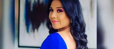 Tula Rodríguez y enterizo azul Tula Rodríguez deslumbra con un enterizo vanguardista que lleva la elegancia del azul Klein