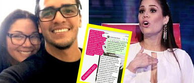 La madre del extripulante dio a conocer reveladora conversación con la modelo. Mamá de Juan Víctor sorprende al mostrar última conversación que tuvo con Andrea: "Su opinión, no me interesa"