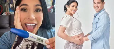 La pareja de la cantante conmovió al compartir inédita imagen de su bebé. Pareja de Maricarmen Marín conmueve al publicar la primera foto de su hija Micaela