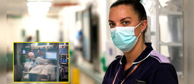 Enfermera revela desgarrador testimonio de pacientes en Royal Victoria Infirmary. Enfermera revela situación de pacientes COVID-19: "Piden una dosis, pero ya es muy tarde"