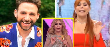 El conductor de espectáculos arremetió contra su examiga. Rodrigo se burla de Magaly: "Tanto que criticaba a Gisela, se ha convertido en ella"