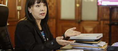 Mirtha Vásquez respaldó a Pedro Francke. Mirtha Vásquez niega acoso político contra congresista fujimorista Patricia Juárez