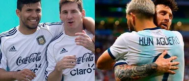Lionel Messi y Sergio Agüero levantaron el título de la Copa América Lionel Messi sufre por el retiro de Sergio Aguero: "Te voy a extrañar muchísimo"