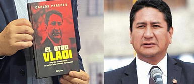 "El otro Vladi" es el nombre del libro de Carlos Paredes. Vladimir Cerrón: periodista publica libro que revela el pasado más remoto del líder de Perú Libre