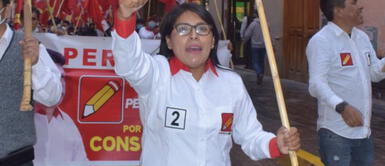 Congresista de Perú Libre, Margot Palacios, presentó el proyecto de ley firmado por varios de sus colegas de bancada. Congresista que presentó proyecto para que vacunas no sean obligatorias, se inmunizó contra la COVID-19