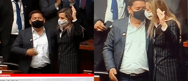 El abrazo entre Guido Bellido y María del Carmen Alva tras no admitir moción de censura | VIDEO ¿Cuál es el mensaje detrás del abrazo entre Guido Bellido y María del Carmen Alva?