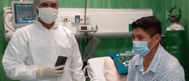 Santos Cruz Abad cuenta su testimonio tras superar la COVID-19 en la región San Martín. Técnico de enfermería no se vacunó y terminó en cama UCI por la COVID-19