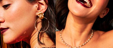 accesorios moda Conoce la colección de joyas que rinde tributo a la laguna y montaña del Vinicunca limeño