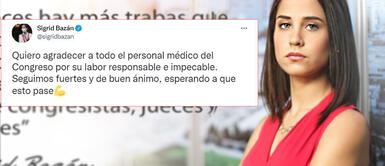 Sigrid Bazán dio positivo a la COVID-19 tras sesión del Pleno Sigrid Bazán dio positivo a la COVID-19 tras sesión del Pleno