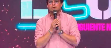 Gian Piero Díaz ingresó en enero del 2019 a la conducción de Esto es guerra. Foto: captura América TV El adiós de Gian Piero Díaz de Esto es Guerra: “¡Combate es bacán, hoy y siempre!”