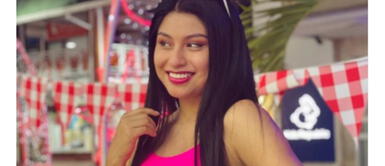 Wendy Sulca Wendy Sulca empieza a recibir el verano con bañador vegetal vibrante