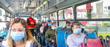 Minsa propone reducir a 60% o 40 % el aforo en el transporte público tras aumento de casos de coronavirus Minsa propone reducir a 60% o 40 % el aforo en el transporte público tras aumento de casos