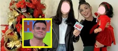 La cantante abrió las puertas de su casa con el empresario. Pamela Franco junto a las hijas de Christian sorprenden con hermosa decoración navideña