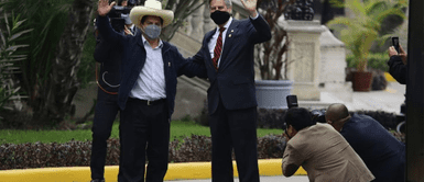 Pedro Castillo y Francisco Sagasti. Sagasti: “En mi gobierno ningún proveedor o contratista pisó el despacho presidencial”