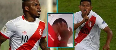 Jefferson Farfán y Edison Flores entrenan día a día para ser titulares en la selección peruana Jefferson Farfán protagoniza tenso momento con Edison Flores en Videna | VIDEO