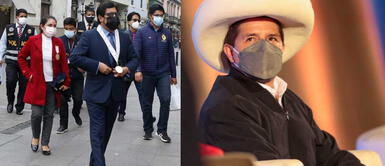 Fiscales realizaron diligencia en Palacio de Gobierno por caso Petroperú Pedro Castillo desmiente a fiscal Luis Medina quien informó obstrucción en caso Petroperú.