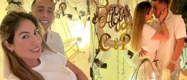 La pareja de esposos compartió inéditas imágenes de su aniversario de boda. Christian Cueva y Pamela López celebran su boda de algodón: "Te sigo eligiendo un millón de veces"